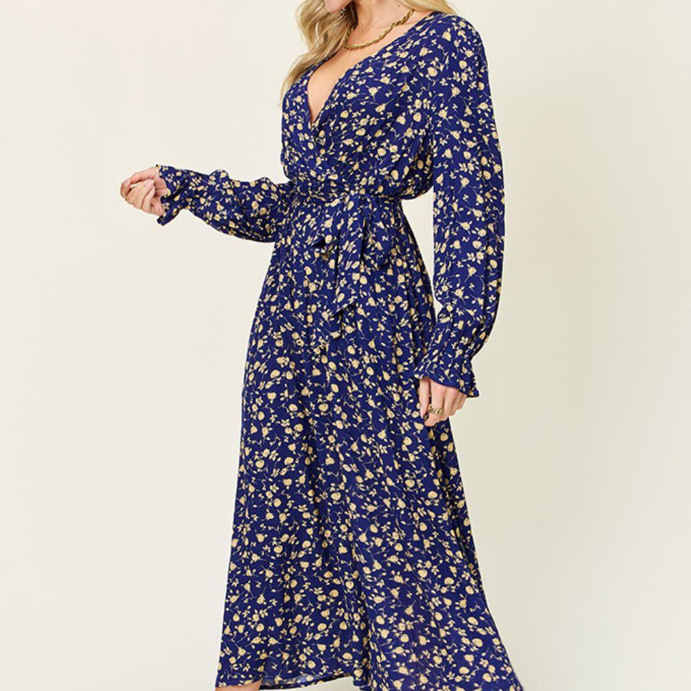 
                  
                    Tie Back Flounce Sleeve Dress Dresses
                  
                